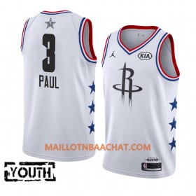 Maillot NBA Houston Rockets Chris Paul 3 2019 All-Star Jordan Brand Blanc Swingman - Enfant